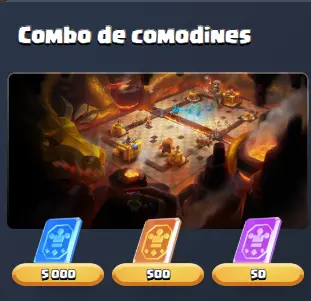 Combo de Comodines Clash Royale en El Salvador